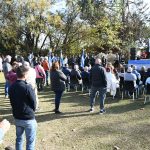El intendente Guillermo Britos encabezó el acto por el 112° aniversario de Indacochea 