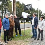 El intendente Guillermo Britos encabezó el acto de imposición del nombre José Goñi “El Porteño” a la calle 500, desde la avenida de Tomaso hasta la calle Ituzaingó