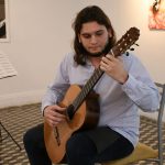 En el Museo Pompeo Boggio, se disfrutó de un concierto de guitarras clásicas