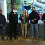 El gobierno municipal hizo entrega de un cheque por $1.985.000 para la parroquia Santísima Eucaristía de Gorostiaga
