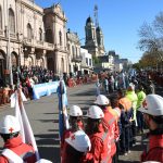 Los Bomberos Voluntarios de Chivilcoy celebraron sus 80 años con un emotivo acto y desfile institucional