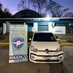 FUERON INTERCEPTADOS Y DETENIDOS POR CIRCULAR EN UN AUTOMÓVIL ROBADO EN EL INGRESO A CHIVILCOY
