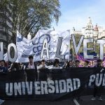 Kicillof participó de la Marcha Federal Universitaria