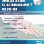 <strong>La UBA realizará capacitaciones en SABERES BÁSICOS PARA EMERGENCIAS, orientado a todo público. Jornadas de salud en sedes regionales del CBC-UBA.</strong>