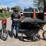 SE CLAUSURÓ UN TALLER CLANDESTINO Y SE SECUESTRARON MOTOS QUE TENIAN ESCAPE LIBRE.